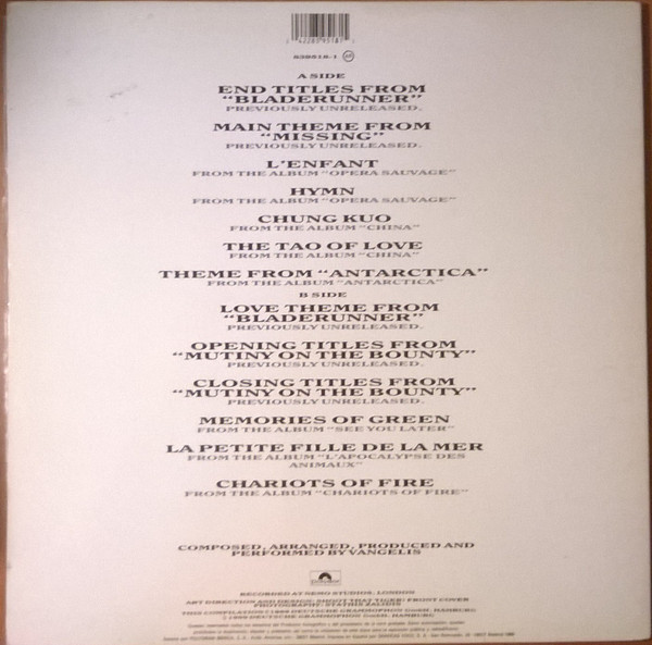 Vangelis - Themes | Polydor (839 518-1) - 4