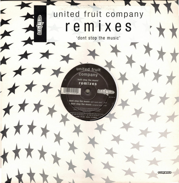 United Fruit Company - Don't Stop The Music (Remixes) | Starwash (RR 2191 9)
