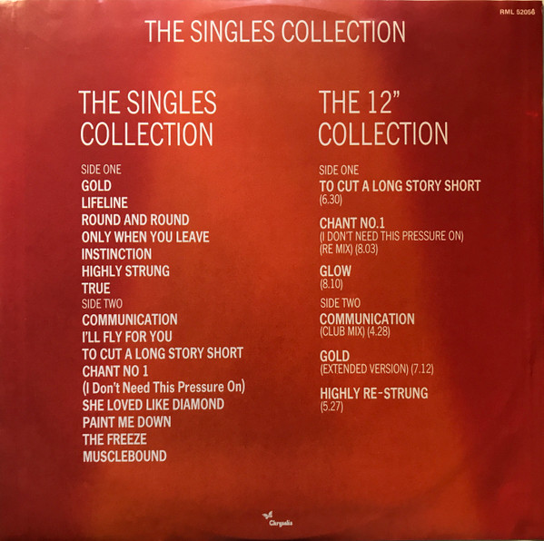 Spandau Ballet - The Singles Collection | Chrysalis (RML 52056) - 4 Spandau Ballet - The Singles Collection | Chrysalis (RML 52056) - 4