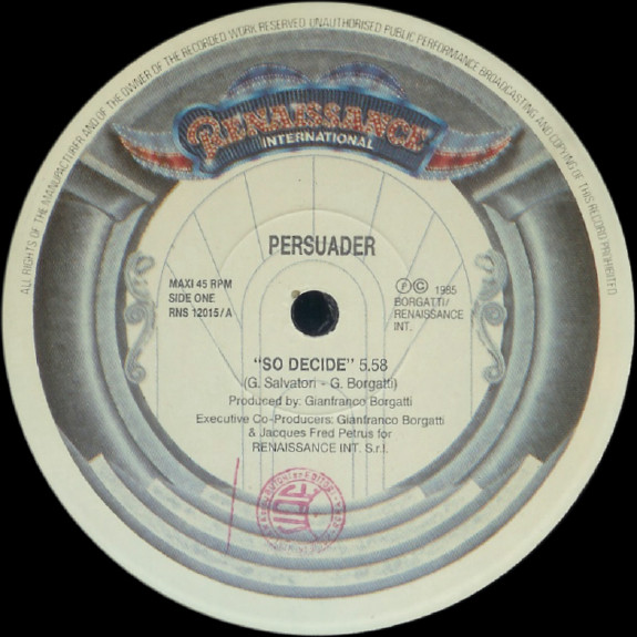 Enzo Persuader - So Decide | Renaissance International (RNS 12015) - 3 Enzo Persuader - So Decide | Renaissance International (RNS 12015) - 3