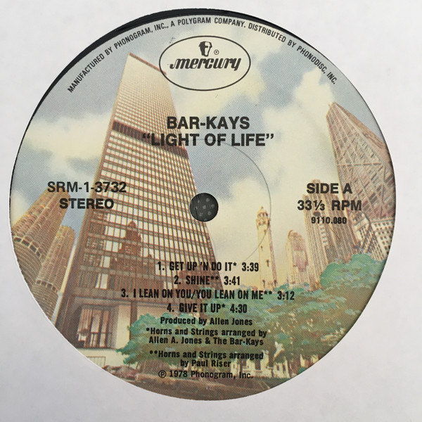 Bar-Kays - Light Of Life | Mercury (SRM-1-3732) - 3