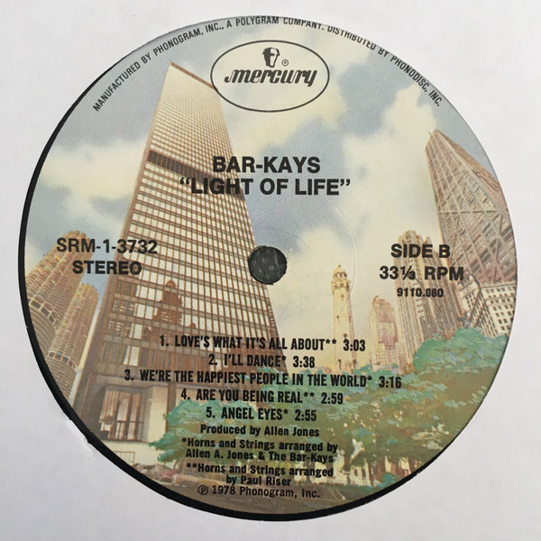 Bar-Kays - Light Of Life | Mercury (SRM-1-3732) - 4