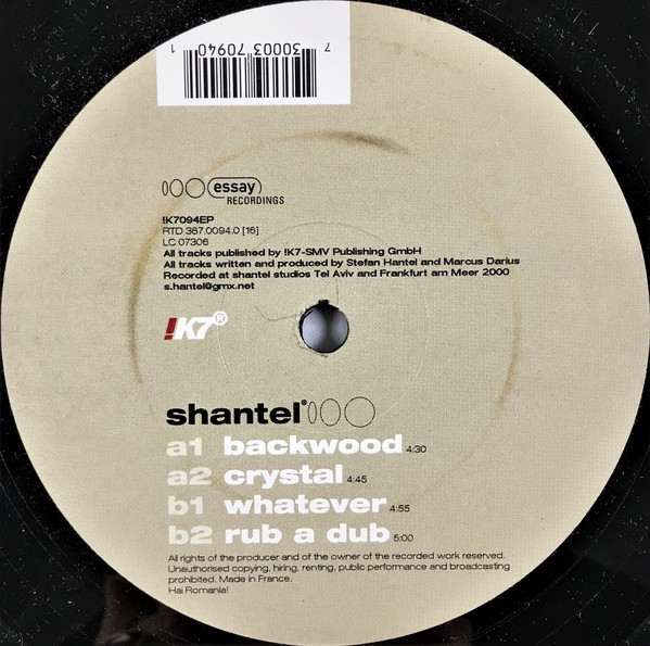 Shantel - Backwood | !K7 Records (!K7094EP) Shantel - Backwood | !K7 Records (!K7094EP)