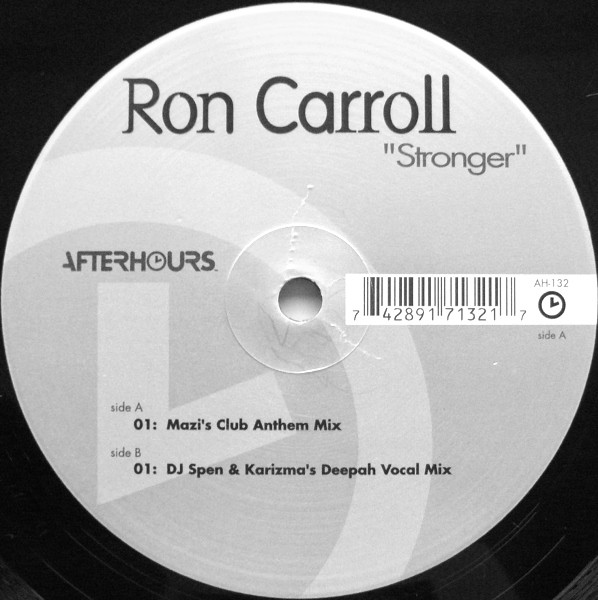 Ron Carroll - Stronger | Afterhours (AH-132)