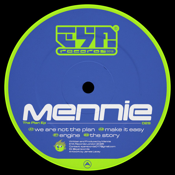 Mennie - The Plan EP | EYA Records (EYA029)