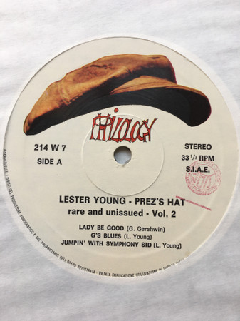 Lester Young - Prez's Hat Vol. 2 | Philology (214 W 7) - 3 Lester Young - Prez's Hat Vol. 2 | Philology (214 W 7) - 3