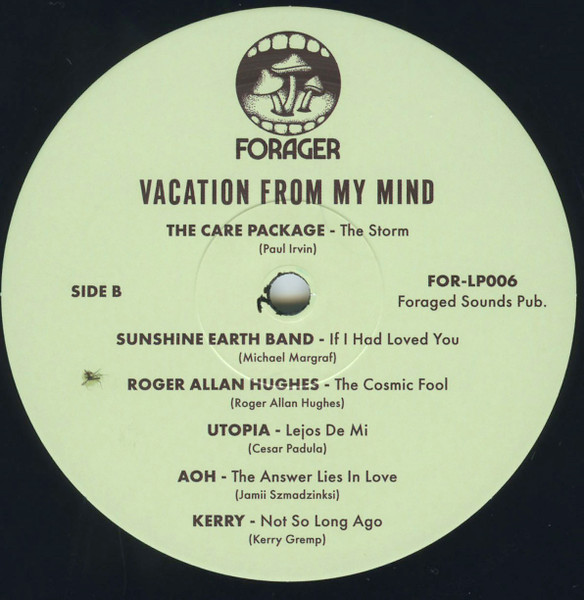 Various - Vacation From My Mind | Forager Records (FOR-LP006) - 4 Various - Vacation From My Mind | Forager Records (FOR-LP006) - 4