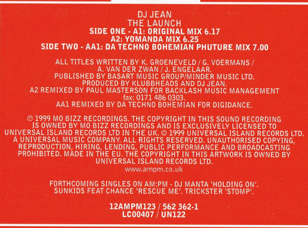 DJ Jean - The Launch | AM:PM (12AMPM123) - 3