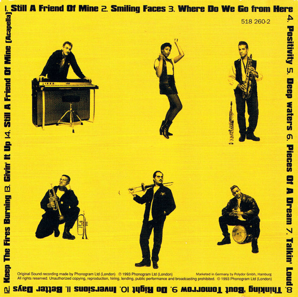 Incognito - Positivity | Talkin' Loud (518 260-2) - 2