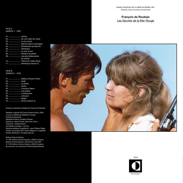 François De Roubaix - Les Secrets De La Mer Rouge | Transversales Disques (TRS18) - 2