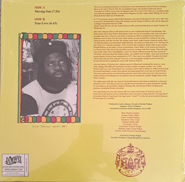 Johnny Powell - Moving Out / True Love | Jamwax (none) - 2