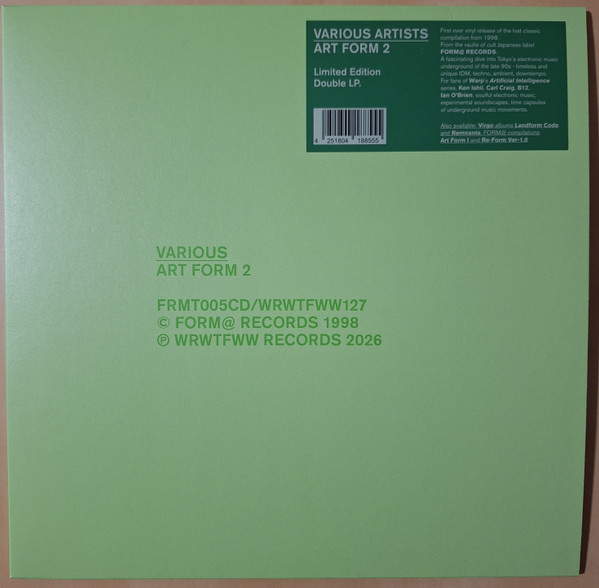 Various - Art Form 2 | We Release Whatever The Fuck We Want Records (WRWTFWW127)