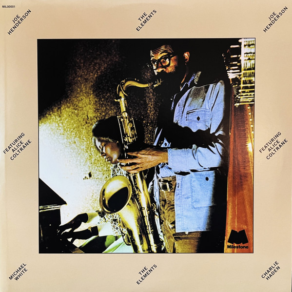Joe Henderson Featuring Alice Coltrane - The Elements | Milestone (0888072025165) - main