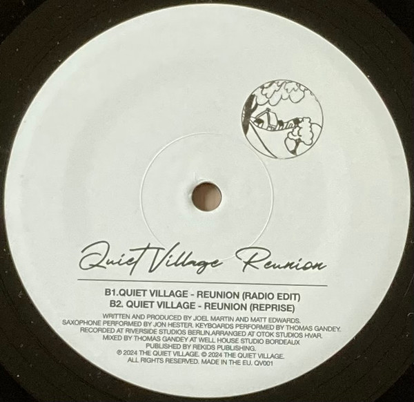 Quiet Village - Reunion | The Quiet Village (QV001) - main Quiet Village - Reunion | The Quiet Village (QV001) - main