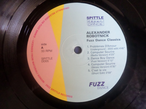 Alexander Robotnick - Fuzz Dance Classics | Spittle Depandance (SPITTLEDD05) - 2