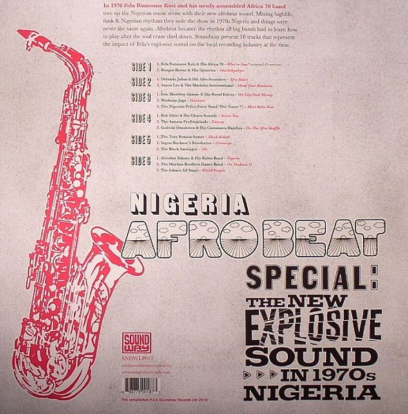 Various - Nigeria Afrobeat Special: The New Explosive Sound In 1970s Nigeria | Soundway (SNDWLP021) - 2 Various - Nigeria Afrobeat Special: The New Explosive Sound In 1970s Nigeria | Soundway (SNDWLP021) - 2