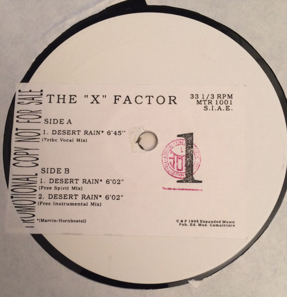 The X Factor - Desert Rain | Mantra Vibes (MTR-1001) - main The X Factor - Desert Rain | Mantra Vibes (MTR-1001) - main