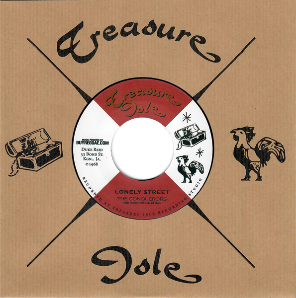 The Conquerors , Tommy McCook & The Supersonics / The Moving Brothers , Tommy McCook & The Supersonics - Lonely Street / Don't Play That Song | Treasure Isle (TIEU001) - main The Conquerors , Tommy McCook & The Supersonics / The Moving Brothers , Tommy McCook & The Supersonics - Lonely Street / Don't Play That Song | Treasure Isle (TIEU001) - main