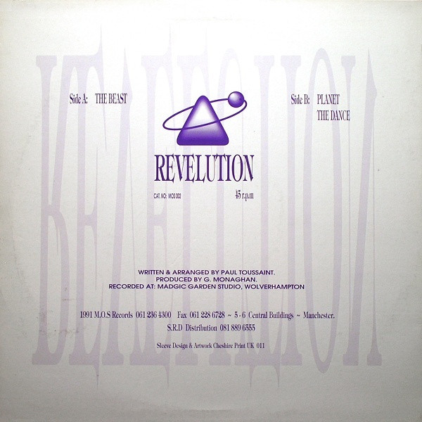 Revelution - The Beast | M.O.S. Records (MOS 002) Revelution - The Beast | M.O.S. Records (MOS 002)