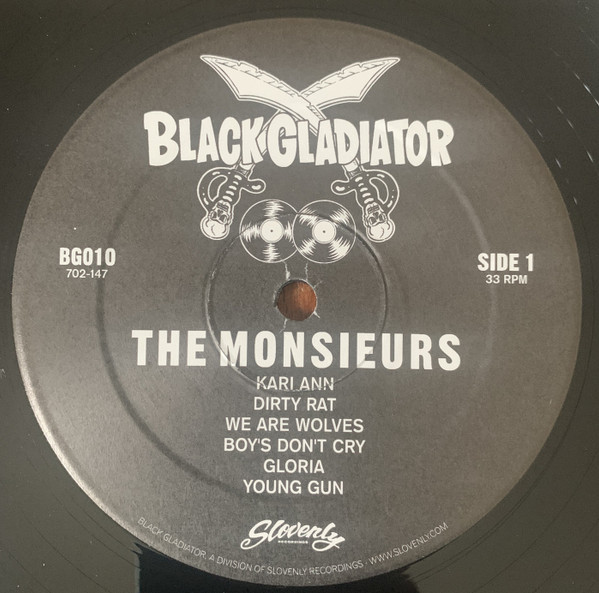 The Monsieurs - The Monsieurs | Black Gladiator (BG 010) - 3