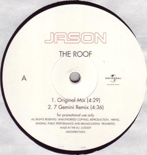 Jason - The Roof | Universal Music (0602498675694)