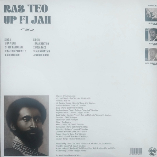 Ras Teo - Up Fi Jah | Forward Bound Records (FBREP-004) - 2