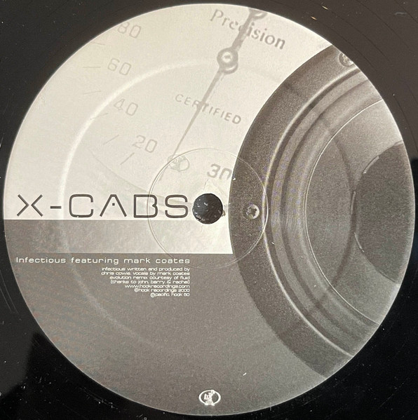 X-Cabs Featuring Mark Coates - Infectious | Hook Recordings (HK 050) - 3