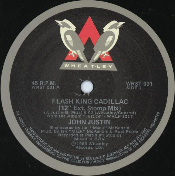 John Justin - Flash King Cadillac | Wheatley Records (WRST 031) - 2