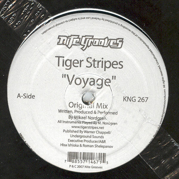 Tiger Stripes - Voyage | Nite Grooves (KNG 267)