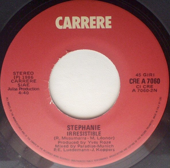 Stephanie - Ouragan | Carrere (CRE A 7060) - 4