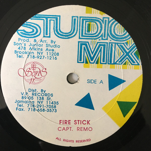 Capt. Remo  &  Stormy Rayne - Fire Stick / Sweat | Studio Mix (SM003)