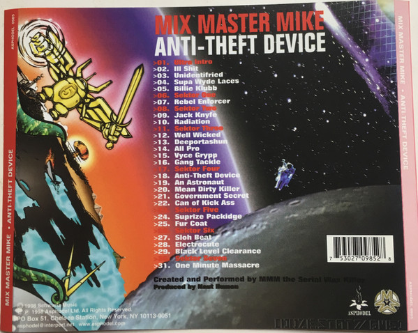 Mix Master Mike - Anti-Theft Device | Asphodel (ASPHODEL 0985)