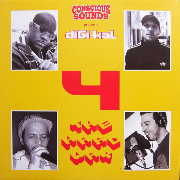 King General / Sandeeno / S'Kaya / Ramon Judah - 4 The Hard Way | Digi-kal (DIGISC01)