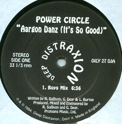 Power Circle - Aargon Danz (It's So Good) | Deep Distraxion (OILY 27 DJ) - main