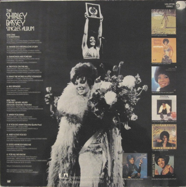 Shirley Bassey - The Shirley Bassey Singles Album | United Artists Records (UAS 29728)
