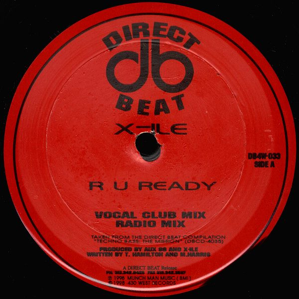 X-Ile - R U Ready | Direct Beat (DB4W-033) - 3