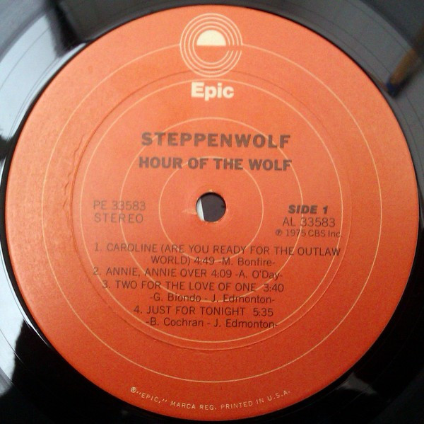 Steppenwolf - Hour Of The Wolf | Epic (PE 33583) - 3 Steppenwolf - Hour Of The Wolf | Epic (PE 33583) - 3