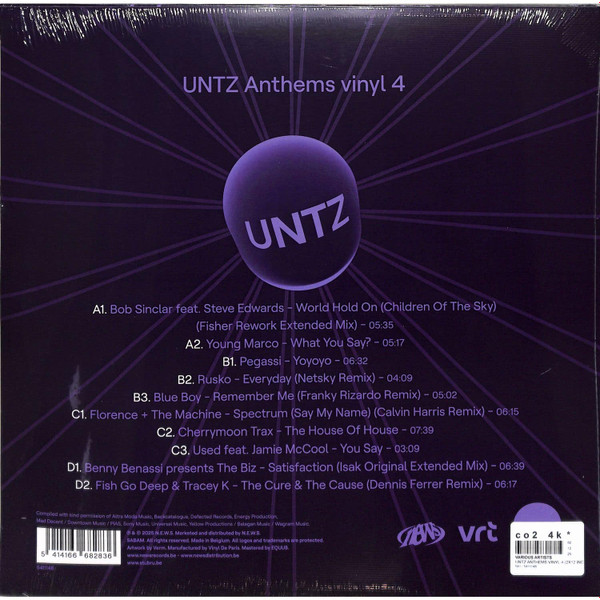 Various - UNTZ Anthems vinyl 4 | 541 (5411148) - 2