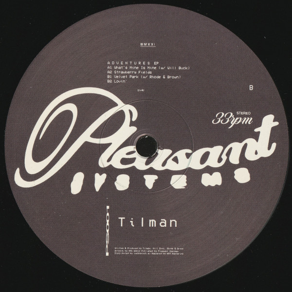 Tilman - Adventures EP | Pleasant Systems (PS001) - main