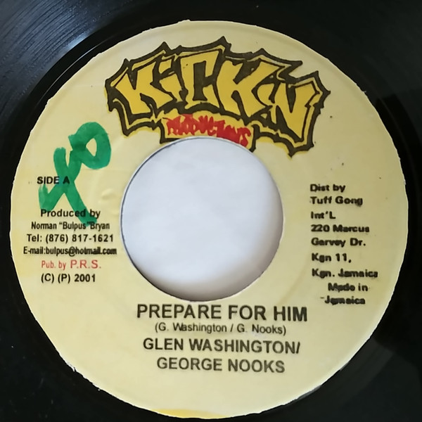 Glen Washington / George Nooks - Prepare For Him | Kickin Productions (none)