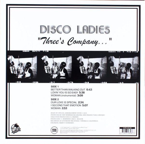 Disco Ladies - Three's Company... | Everland (EVERLAND 023) - 2
