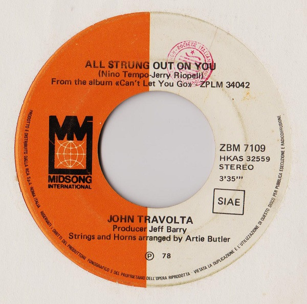 John Travolta - Sandy | Midsong International (ZBM 7109) - 4 John Travolta - Sandy | Midsong International (ZBM 7109) - 4