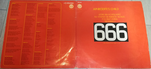 Aphrodite's Child - 666 | Vertigo (6673 001) - 3