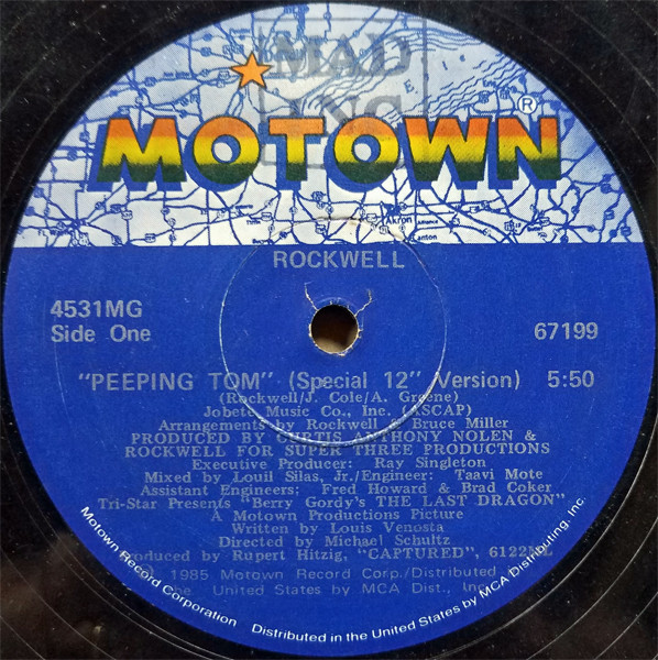 Rockwell - Peeping Tom | Motown (4531 MG) - main