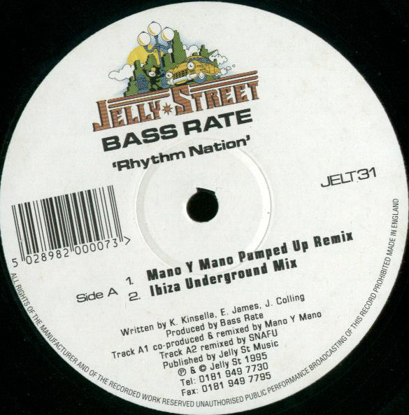 Bassrate - Rhythm Nation | Jelly Street Records (JELT 31)