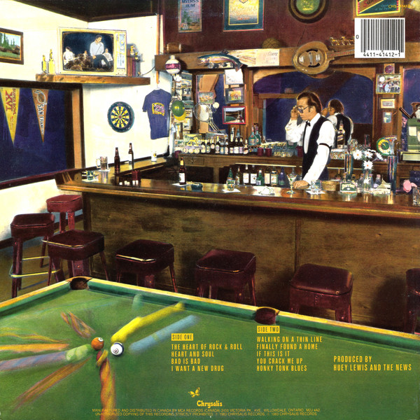 Huey Lewis & The News - Sports | Chrysalis (CHS 41412) - 2 Huey Lewis & The News - Sports | Chrysalis (CHS 41412) - 2