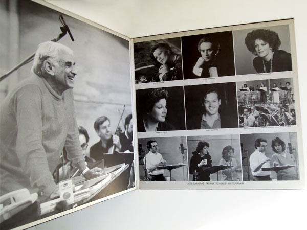 Leonard Bernstein - Kiri Te Kanawa · José Carreras · Tatiana Troyanos · Kurt Ollmann · Marilyn Horne - West Side Story | Deutsche Grammophon (415 253-1) - 3 Leonard Bernstein - Kiri Te Kanawa · José Carreras · Tatiana Troyanos · Kurt Ollmann · Marilyn Horne - West Side Story | Deutsche Grammophon (415 253-1) - 3