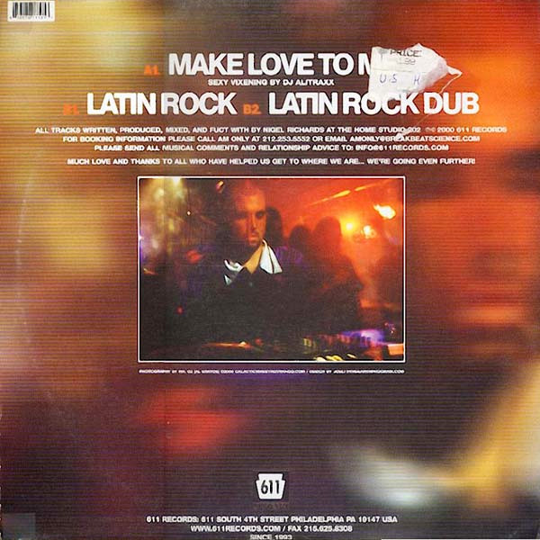 Nigel Richards - Make Love To Me / Latin Rock | Sixeleven Records (611-11) - 2