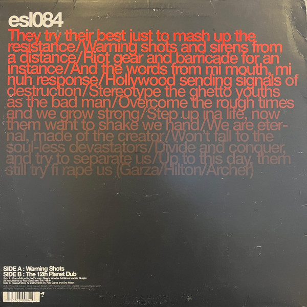 Thievery Corporation - Warning Shots | Eighteenth Street Lounge Music (esl084) - 2