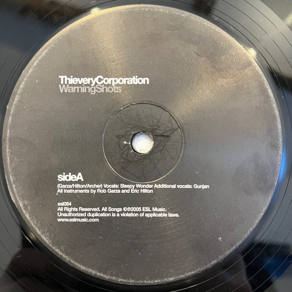 Thievery Corporation - Warning Shots | Eighteenth Street Lounge Music (esl084) - 3